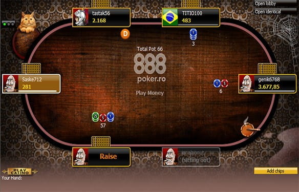 Masa de online poker Omaha Hold’Em