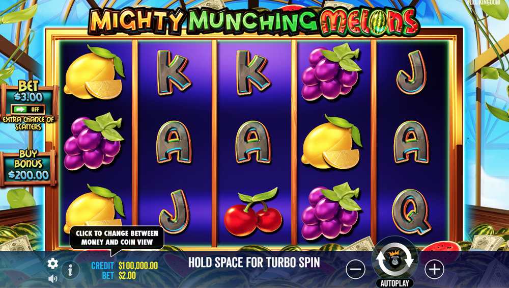 Pragmatic Play's Mighty Munching Melons Online Slot